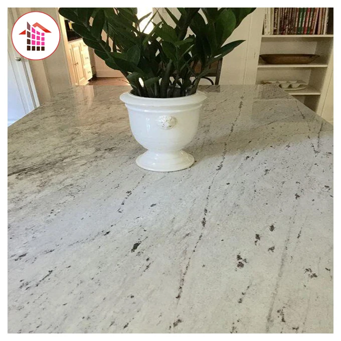 
Premium South Indian River Pure White Granite 
