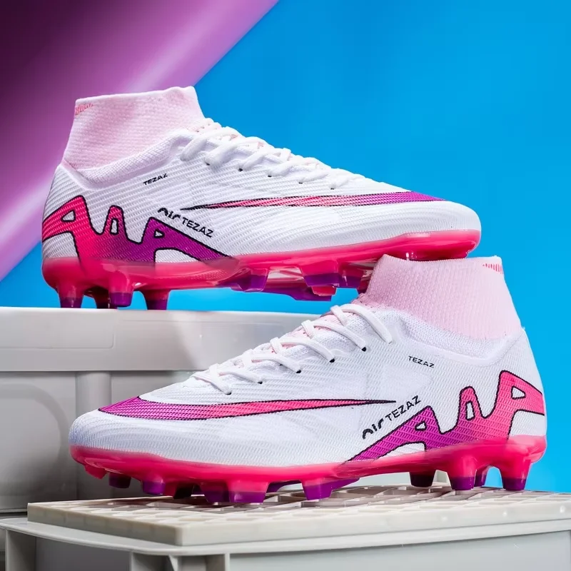 2024 Men AG/TF Turf Indoor Soccer Shoes Cleats Original Superfly Futsal Football Boots Sneakers Men Chaussure De Foot