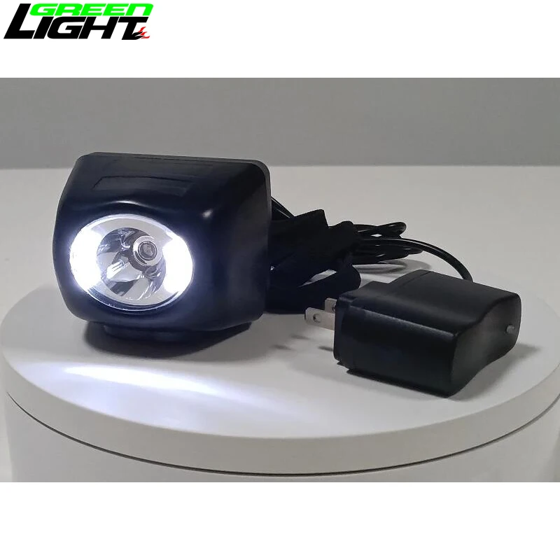 Picture 1 of 9 Hover to zoom Have one to sell? Sell now Underground LED Lightweight Cordless Miner Headlamp Safety Cap Lamp KL4