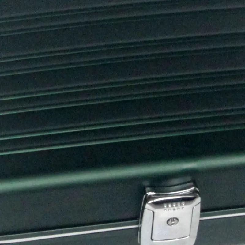 Mini Luxury Watch Holder Dark Green Aluminum Watches Case