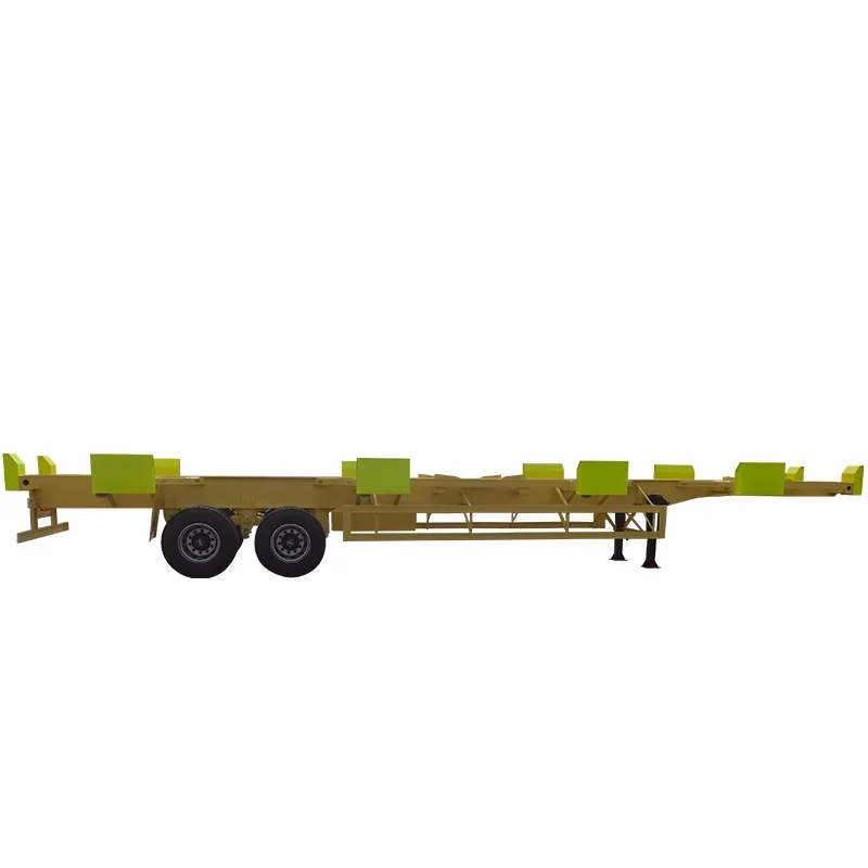 Dock Skeleton 2-Axle 40FT Dock Skeleton Semi-Trailer For Container Transprotation