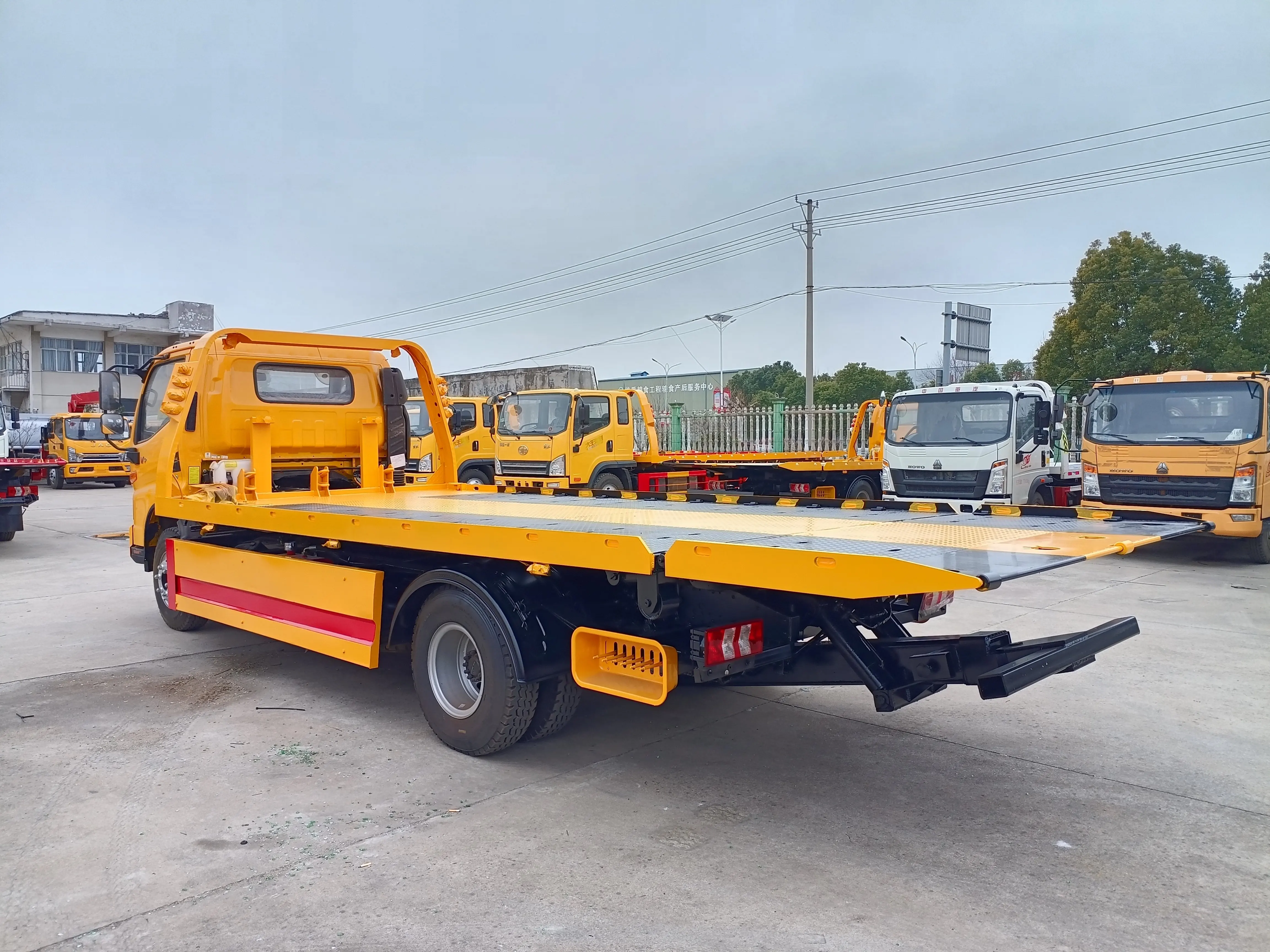 JAC 4*2/6*2/6*4/4*4 аварийный/эвакуаторный/буксировщик/откатный бортовой буксировочный новый дизельное топливо механическая коробка передач