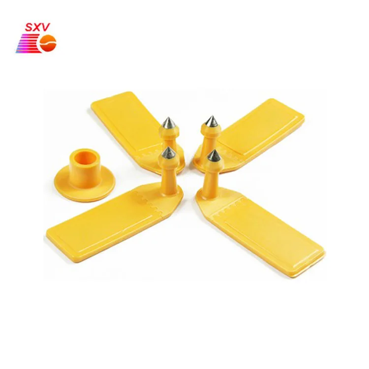 Farm Use Uhf Identification Ear Tag  Rfid Sheep Goat Animals Ear Tag