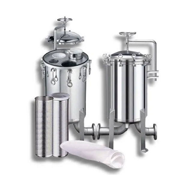 China Manufacturer High Precision Bad Filter Housing For Water Treatment Stainless Steel 304 Security Precision filter