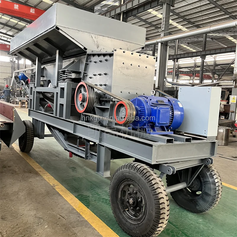 Box crusher Diesel driven hammer crusher