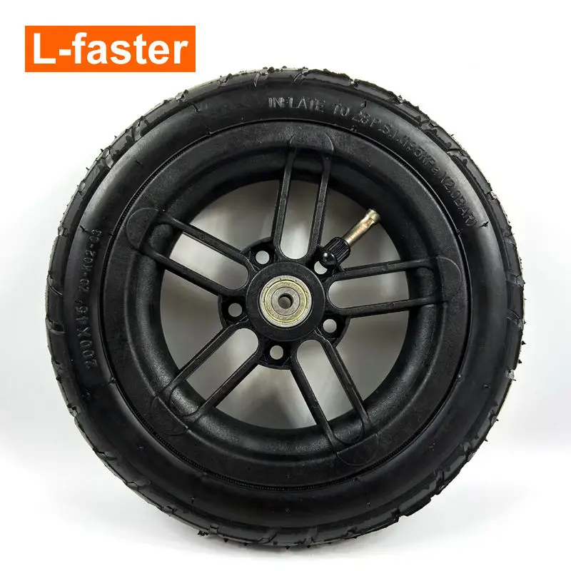 8 Inch Inflated E-twow S2 Scooter M6 Pneumatic Loading 100Kg Inner Tube Scooter Wheelchair Air Wheel