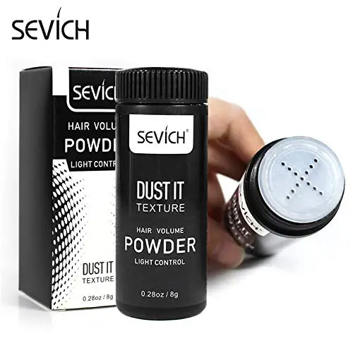 Customize Natural Hair Styling Powder Fast Drying Portability Non Washable Hair Fiber Texture Powder