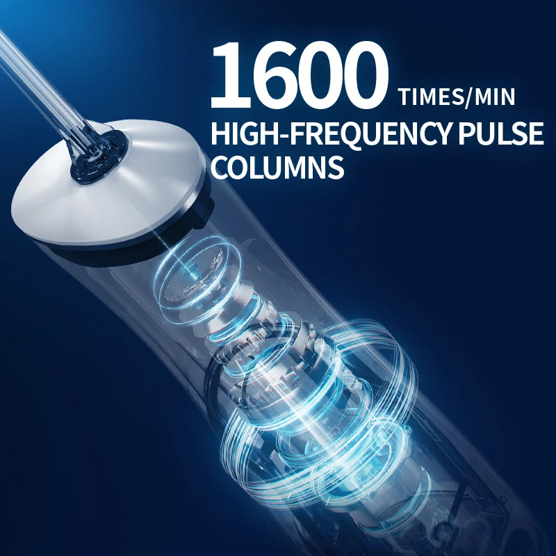 Оптовая продажа перезаряжаемый ирригатор для полости рта 3 режима Электрический водоотталкивающий стоматологический водонепроницаемый с 4 наконечниками TYPE-C английская лазерная печать