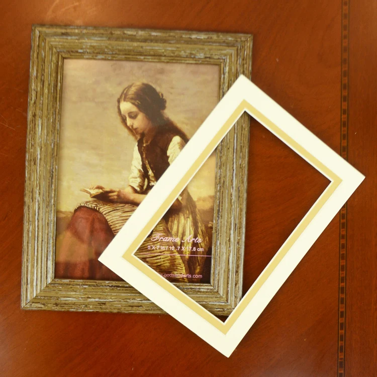 5X7 Opening Mat Board  Pre-Cut photo mat