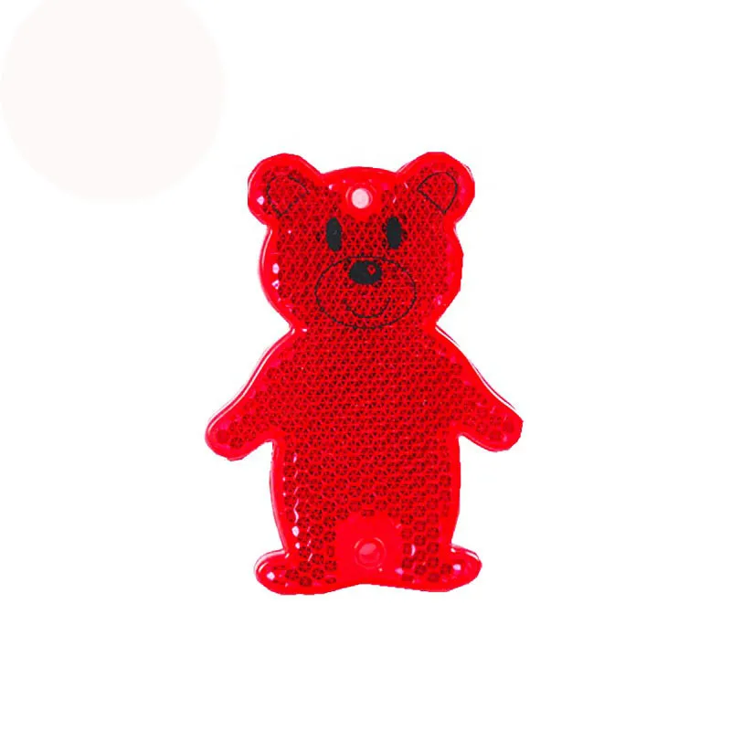 high reflective keychain, traffic man reflector,Ampelman bear reflector