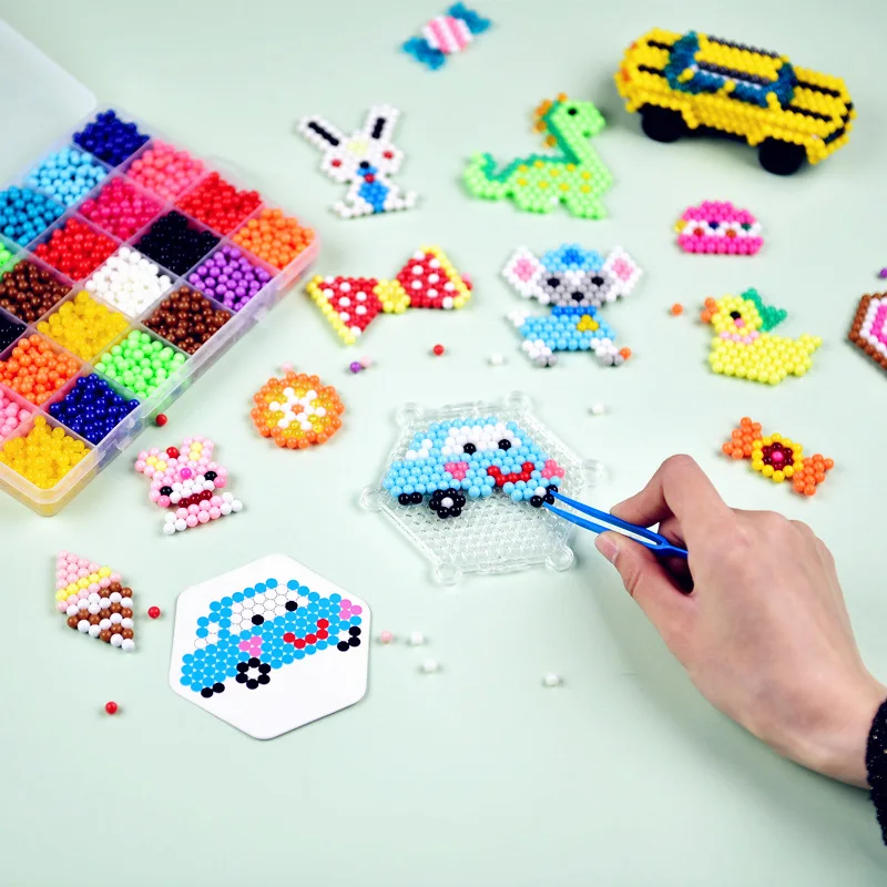 DIY education toys water spraying magic beads art crafted toys colorful Water Sticky Beads