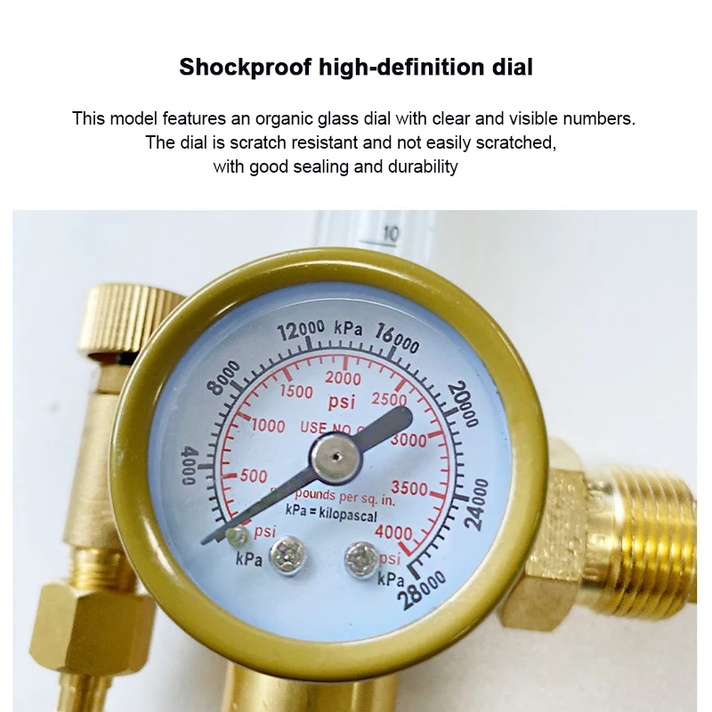 Argon gas meter energy-saving pressure reduction table  gas-saving king argon gas pressure reducing valve pressure reducer table