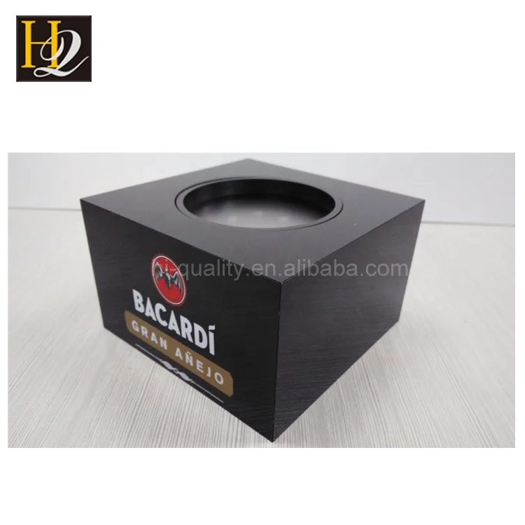 New products Acrylic material stand for bottles Led displays Acrylic single bottle display