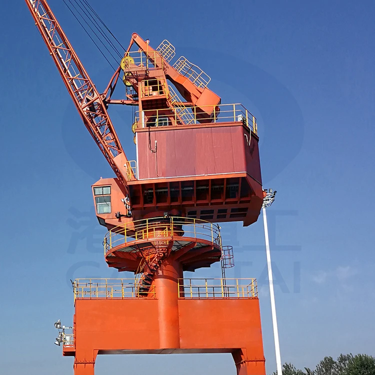 High Quality Fixed Portal Crane Rotating Homework Hydraulic Portal Crane for Shipbuilding Industry