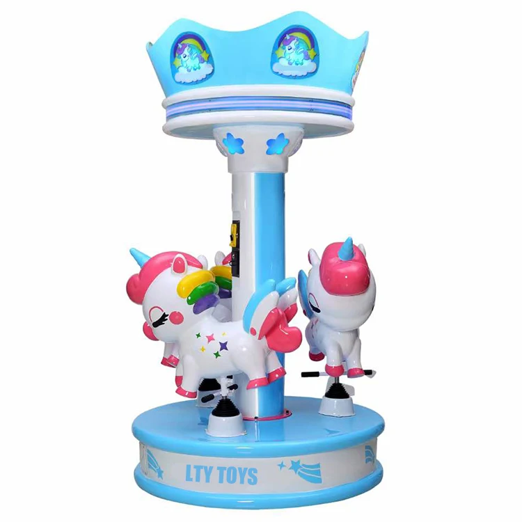 High quality carousel with lights and music merry go round horses for sale