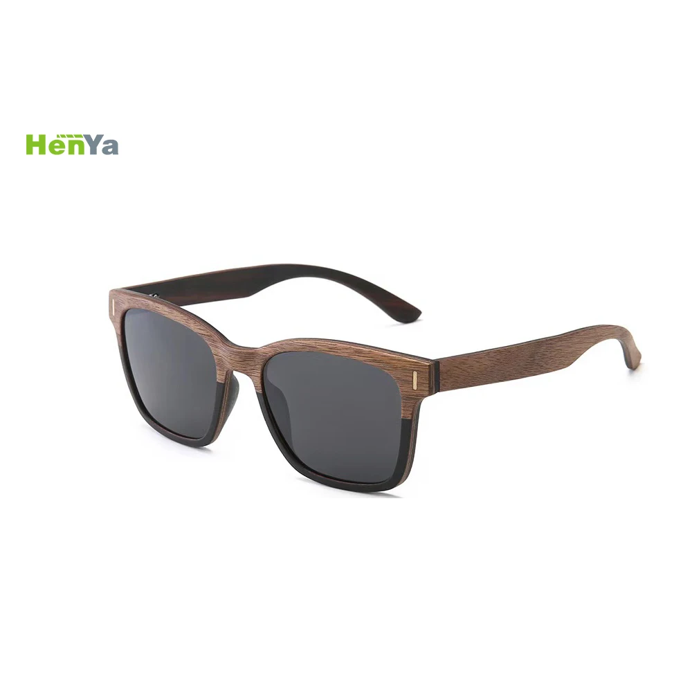 Fast Delivery Wood Sunglasses with Dark Polarized Lenses for Men and Women | 100% UVA/UVB Ray Protection