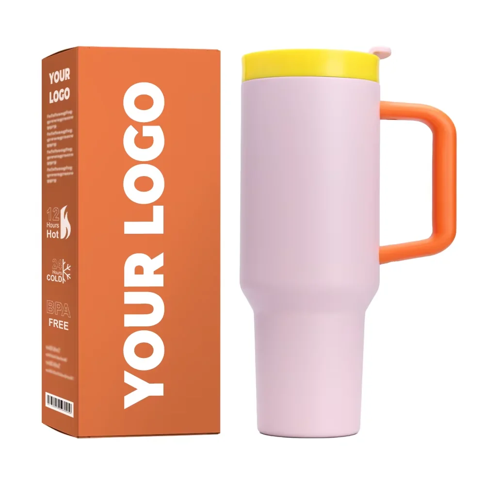 1200ml New Style Coffee Mug Stainless Steel Car Travel Tumbler Double Wall Vacuum Mug