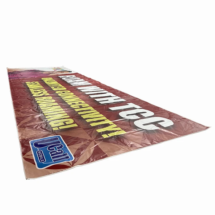 Banner 380g Printing wrinkle-free Vinyl Rolls For Slogan Material Fabric Vinyl Mesh Pvc Flex Banner