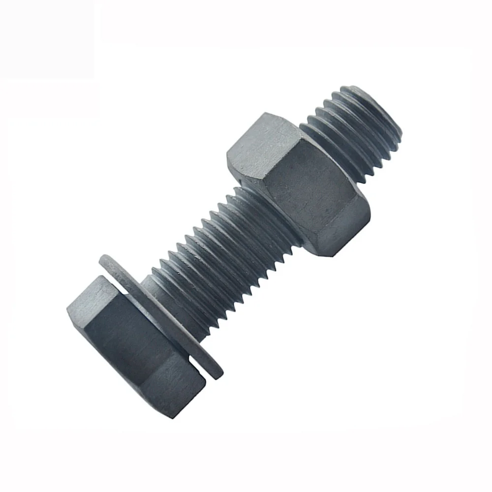 Fastener Hot dip galvanized grade 8.8 hex head bolts and nuts with Different types of Stainless steel Bolts and Nuts