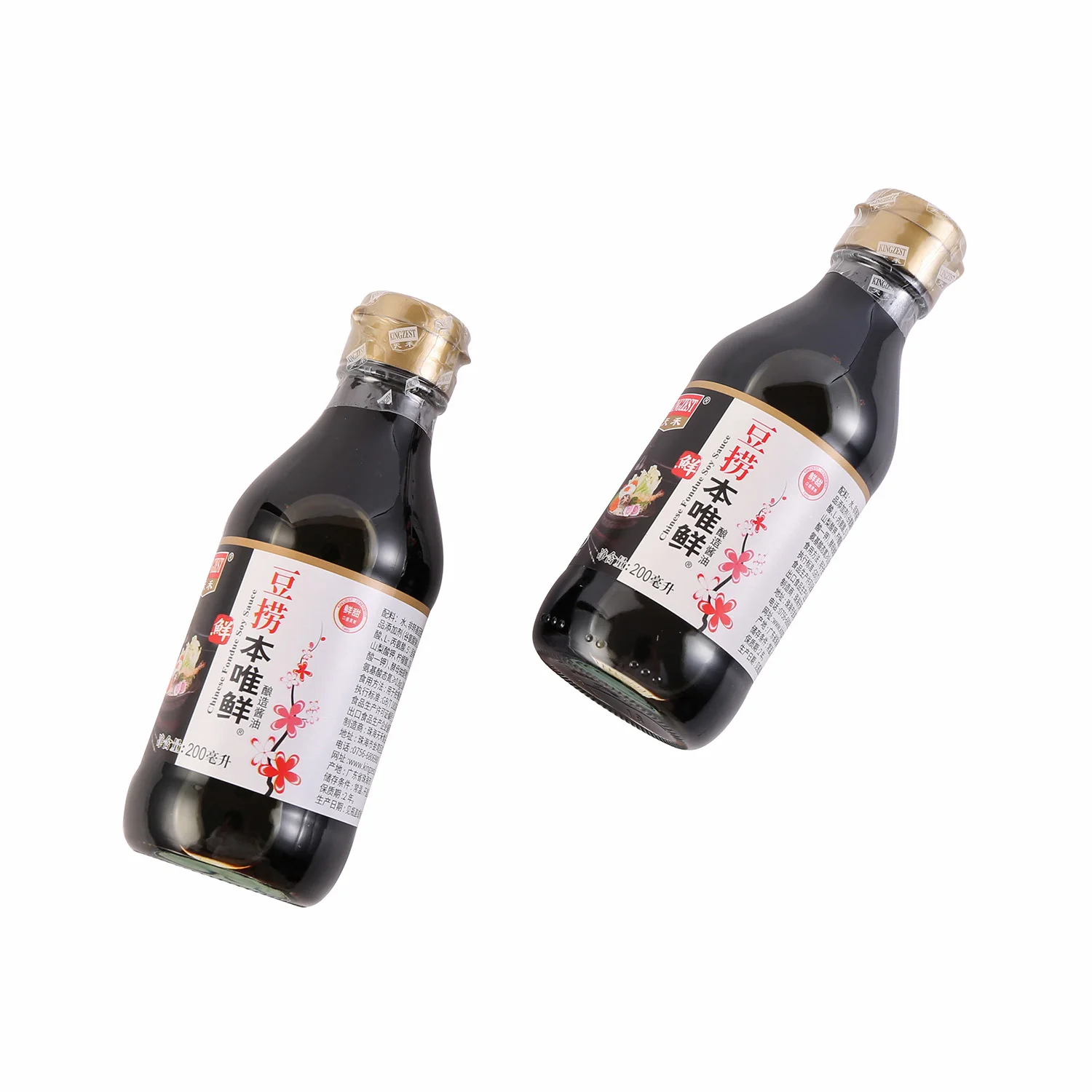 Low Sodium Soy Sauce Open Bottle Soy Sauce 50Ml Organic Soy Sauce