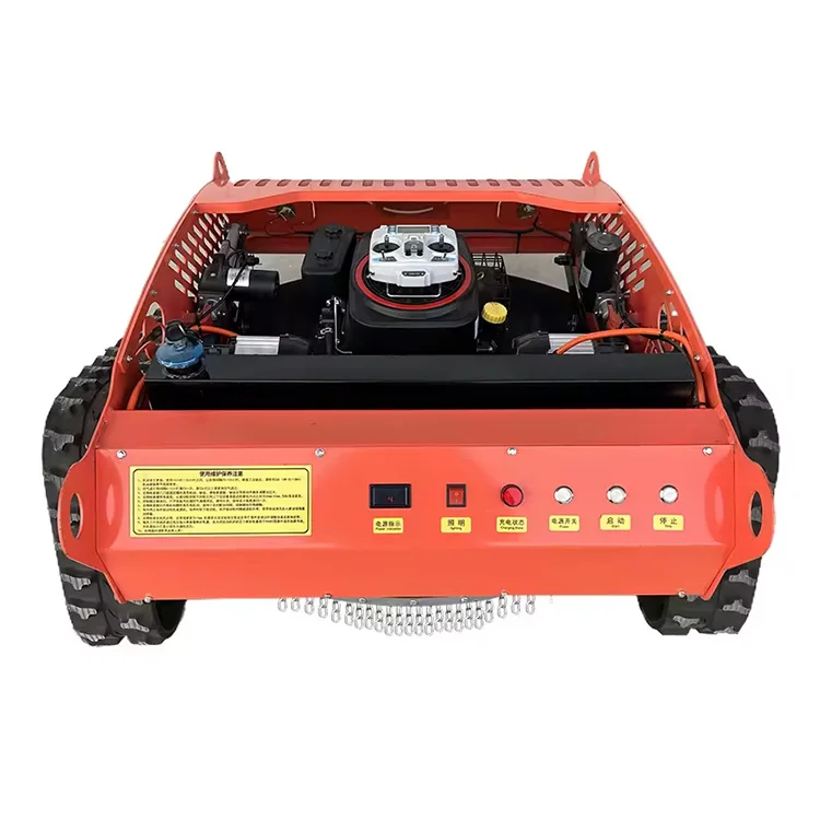 Custom Mini Track Remote Control Zero Turn Mower Slope Robot Mower For Agricultural Machinery