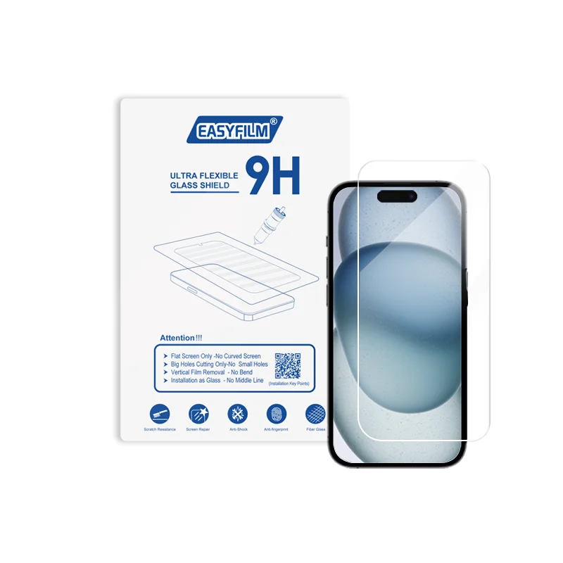 New Arriving 9H Nano Glass Screen Protector Super Smooth Anti Scratch Screen Guard Cut by Plotter Machine