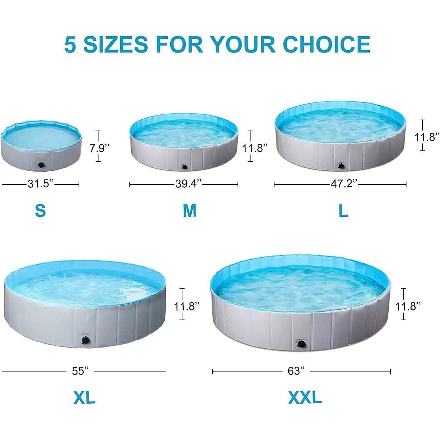 Hot Sale all season inflatable swimming pool foldable games swimming pool for children