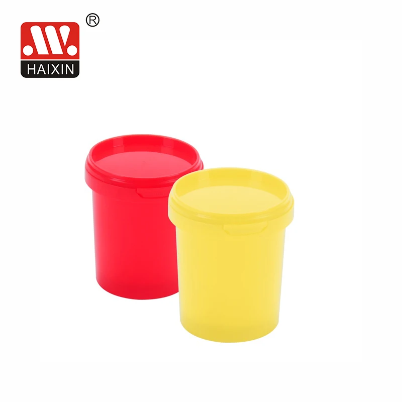 Haixing Plastic Locked 100% Leak Proof Yogurt Container OEM/ODM Printed Ice Cream Cup with Lid