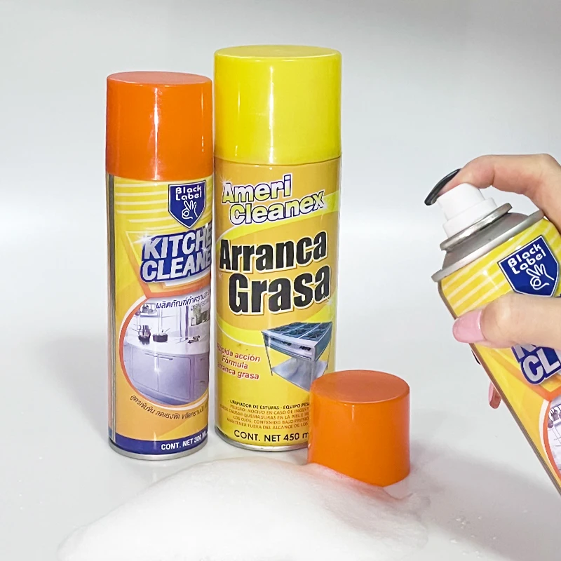 Factory Wholesale Easy Off Kitchen Grease Cleaning Spray For Household
