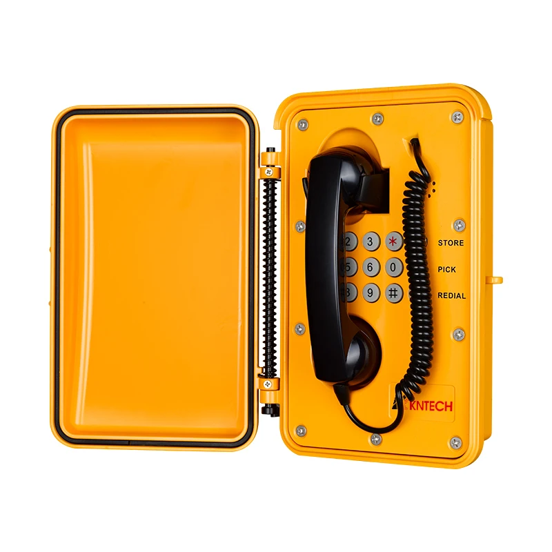  Открытый Всепогодный телефон KNTECH промышленный VoIP система IP66 67 водонепроницаемый