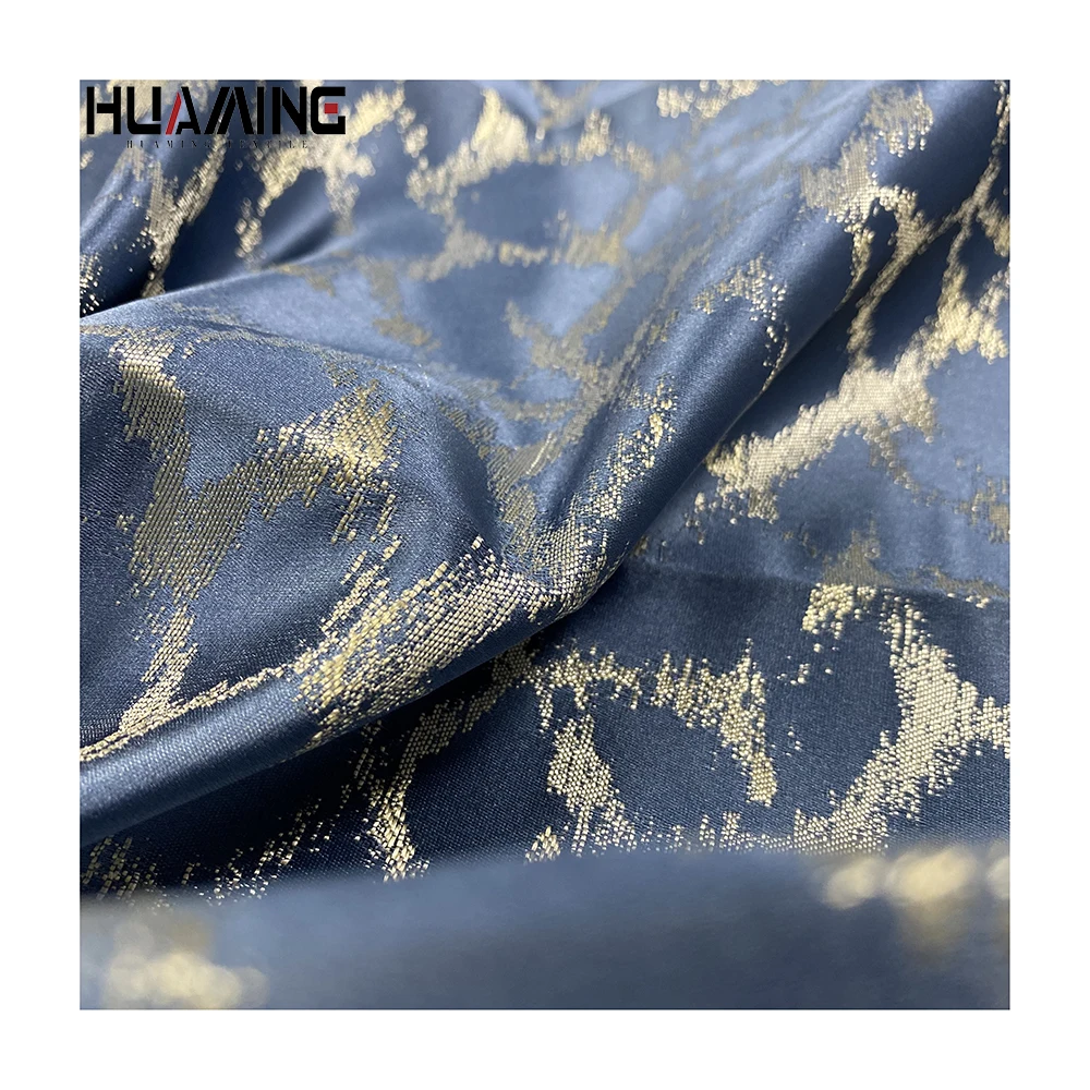 High density jacquard shinning luxury 100% polyester  woven fabric upholstery sofa toy fabric