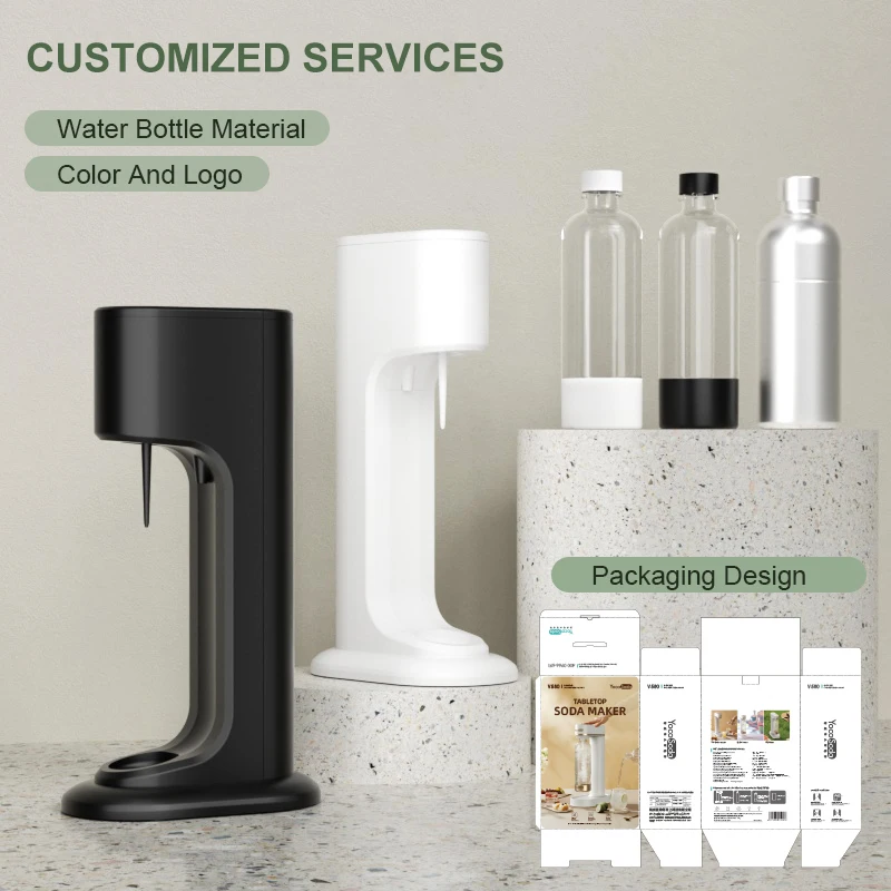 Home Desktop Carbonated Soda Sparkling Water Maker Machine Soda Maker