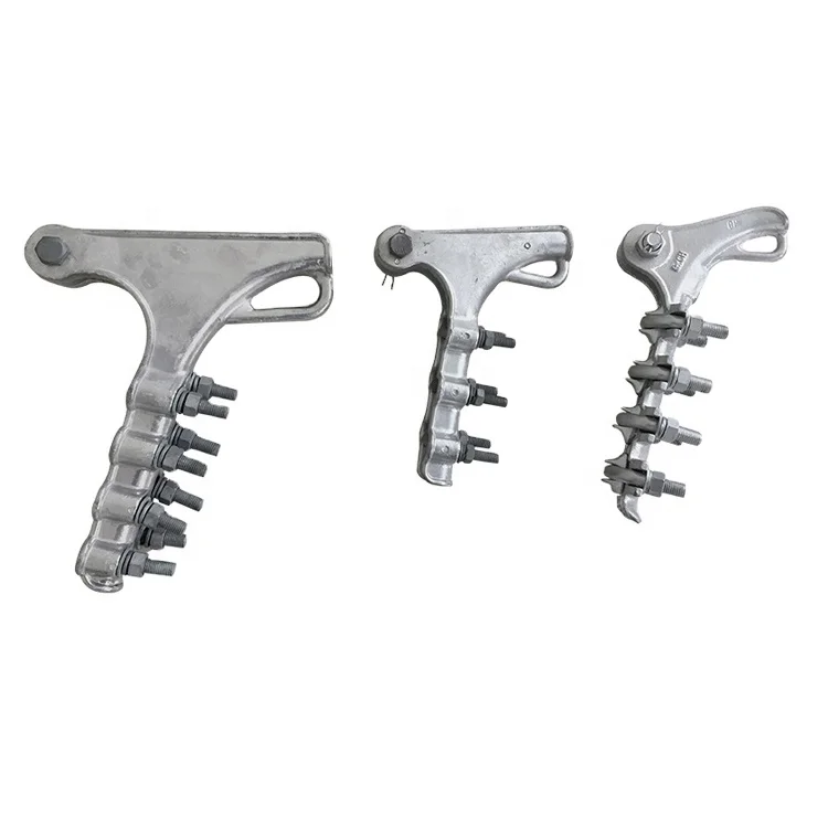 Nll Power Distribution Cable aerial fitting Aluminium Alloy Strain Tension Clamp