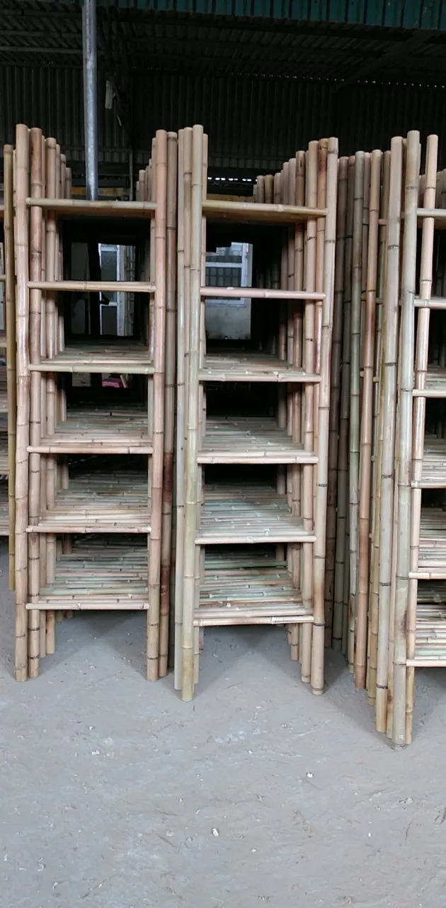 Бамбуковая лестница сделано во Вьетнаме