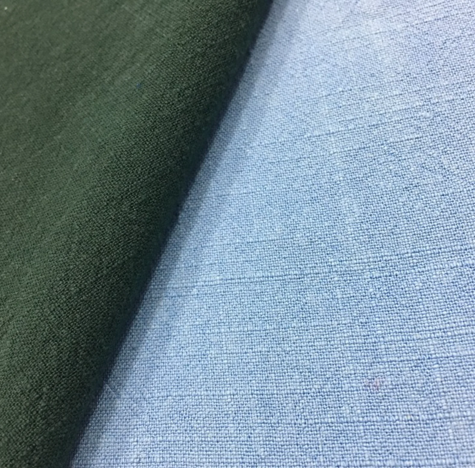 High quality rayon linen fabric is used for knitting suede knitted fabric for bedding
