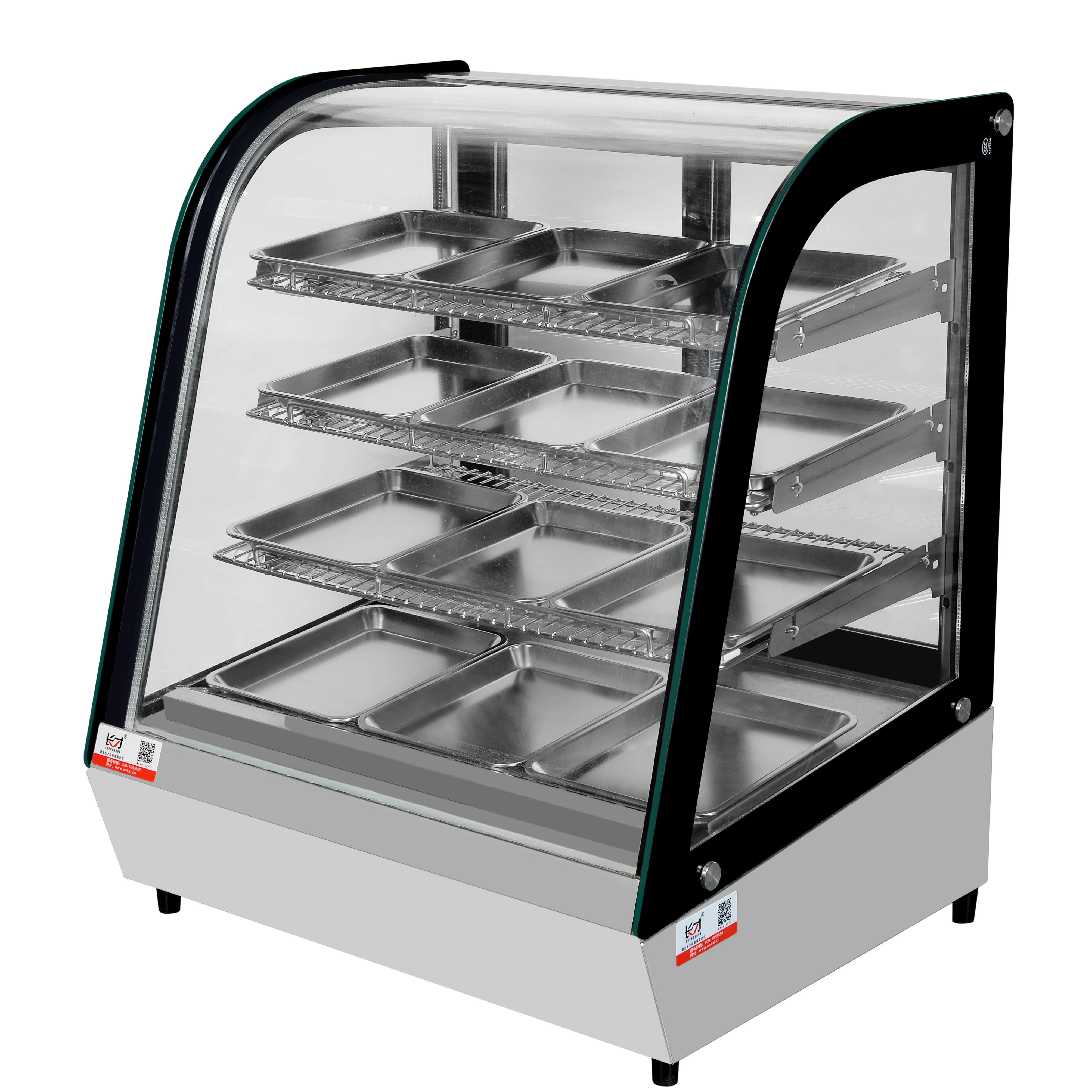 FTC-150 Fast Food and Takeaway Food Chiller Display Showcase Efficiency and Economic Commercial Refrigerated Showcase