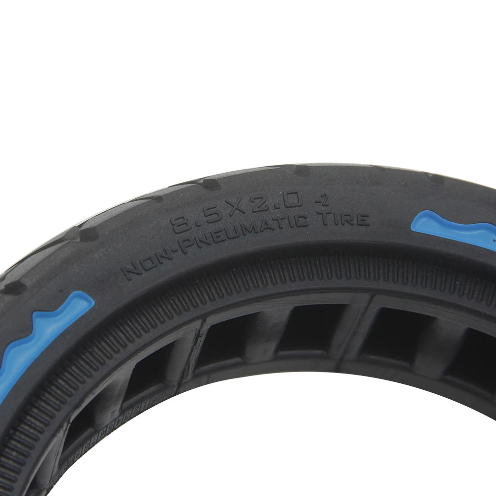 Factory Supply Off-road Solid Honeycomb Tires 8.5*2.0 Slotted Shock-absorbing Tires for XIAOMI Series Electric Scooter Parts