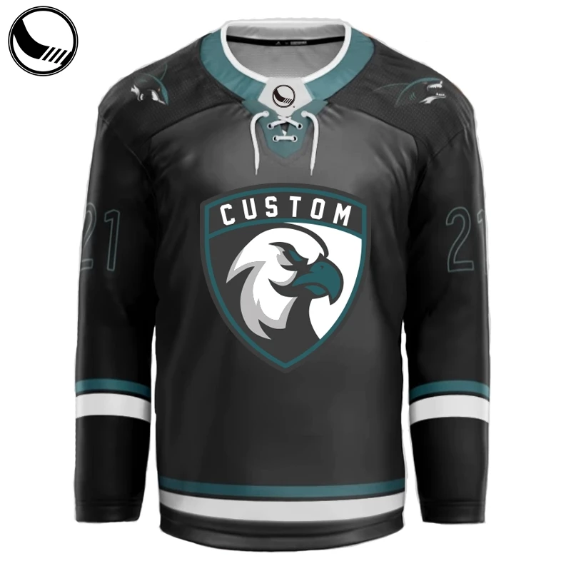 custom made sublimated reversible junior hockey jerseys
