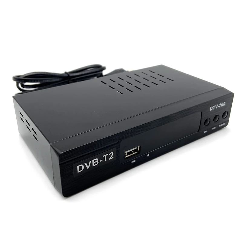 OEM Factory support customized FTA Full hd dvbt2 set-top box dvb-t2 tv receiver tv tuner box receptor