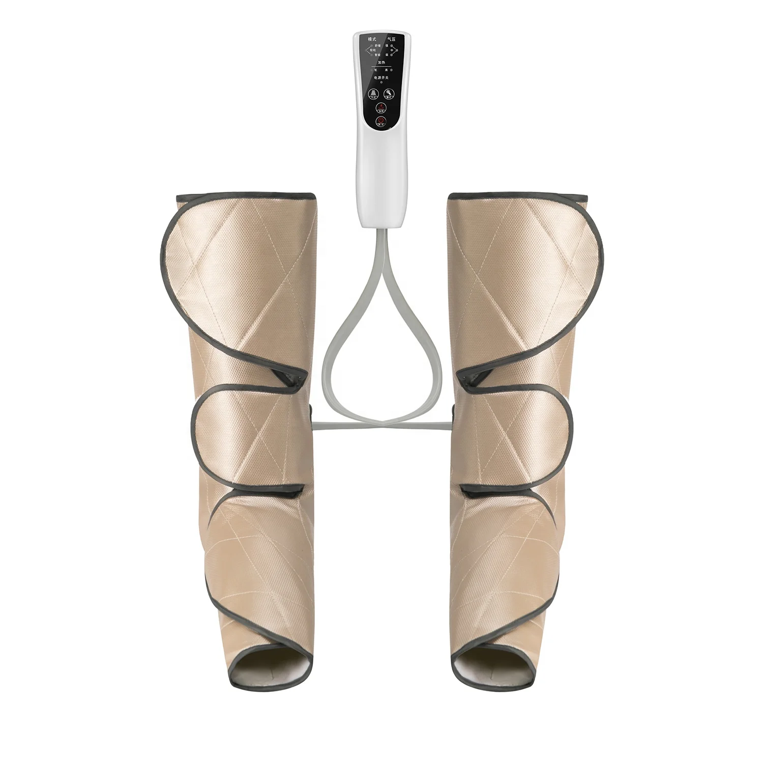 LUYAO usa top selling full portable pressotherapy electric air compression knee leg feet massager