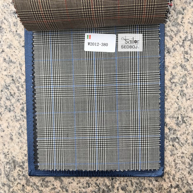 
Stephanie tailor Custom made Mens suit wool and cashmere fabric wool fabric natural stretch italian wool suit fabrics 