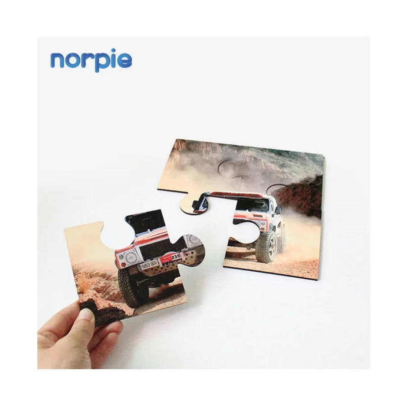 Wholesale High Quality Wood Printable MDF Jigsaw Puzzles for Sublimation Educational Toy