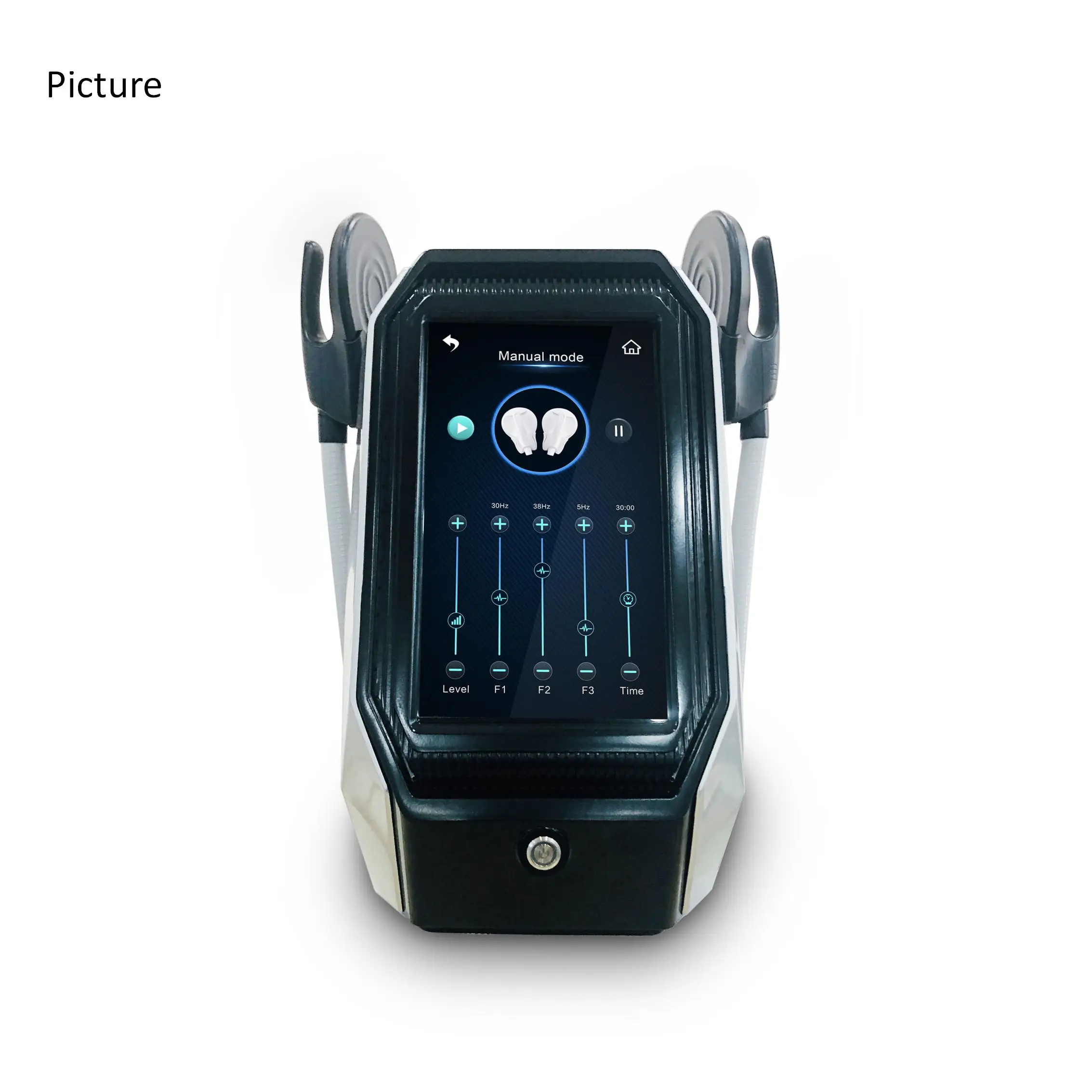 portable physical therapy  muscle trainer pulsed	therapy machine muscle stimulator electric	for	beauty equipment