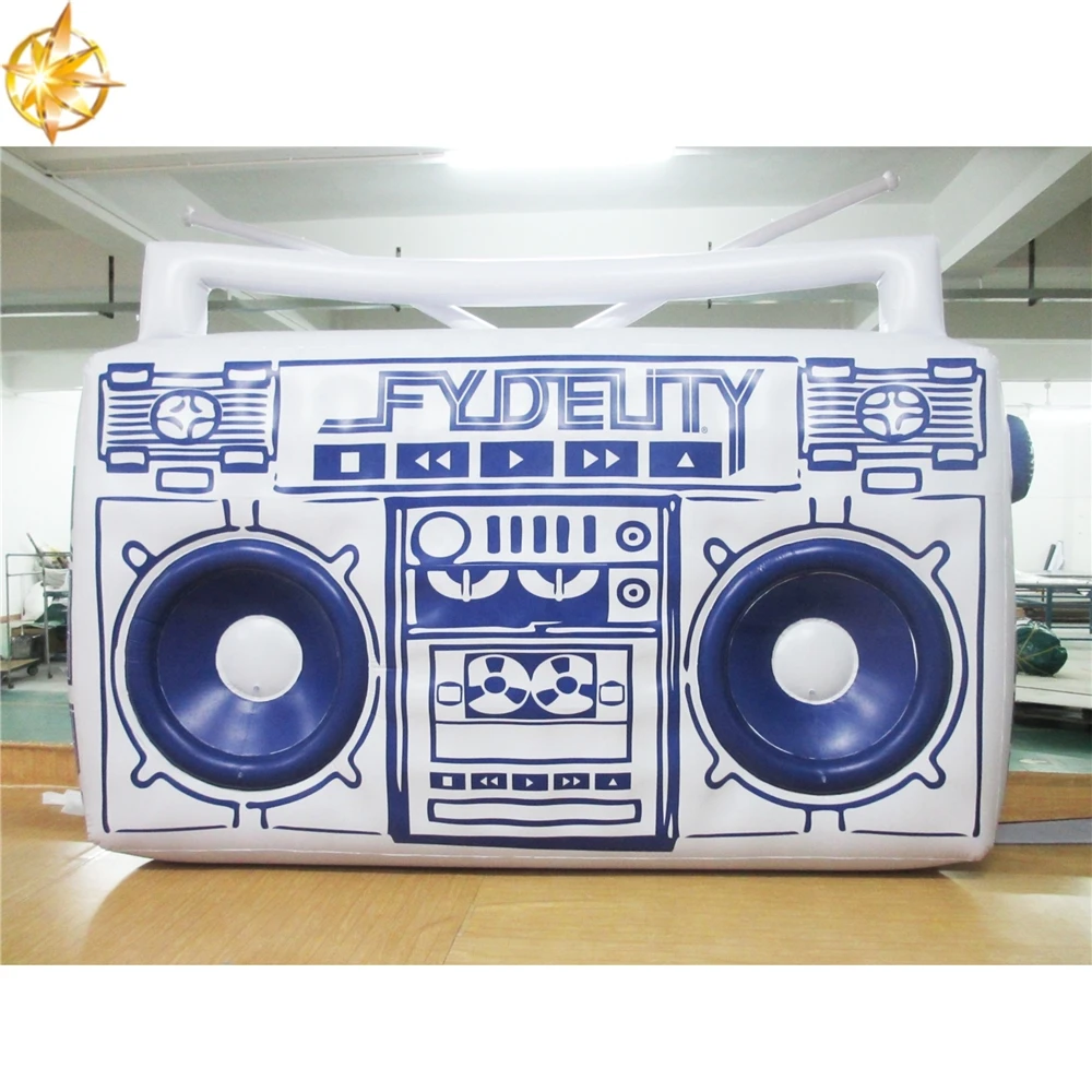 Customized Outdoor big inflatable radio model for promotion inflatable audio recorder for advertising