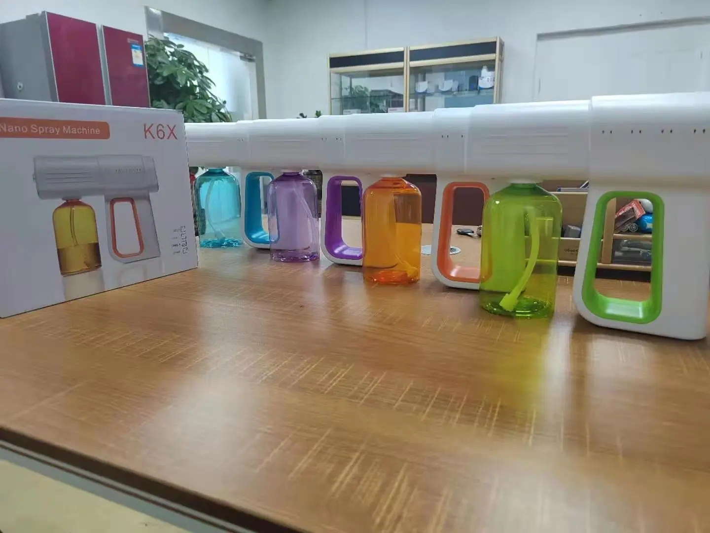 k6x Nano Mist Sprayer Portable Gun Wireless Handheld Nano Spray Gun Nano Sprayer Gun Disinfection