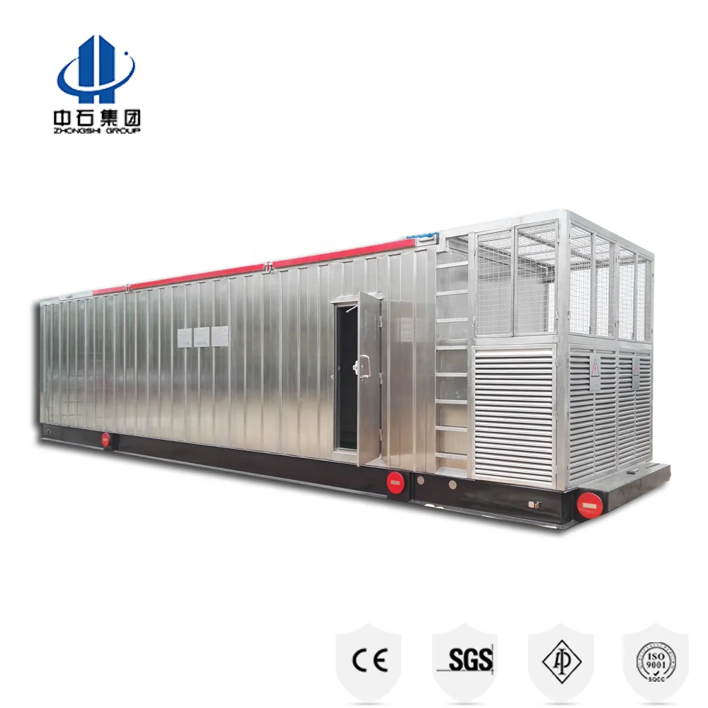 Container house for temporary oilfield worker camp and drilling construction