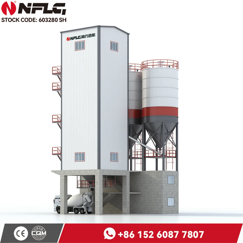 Hot Sale Mobile Concrete Station 180 Concrete Admixture Mixing Plant