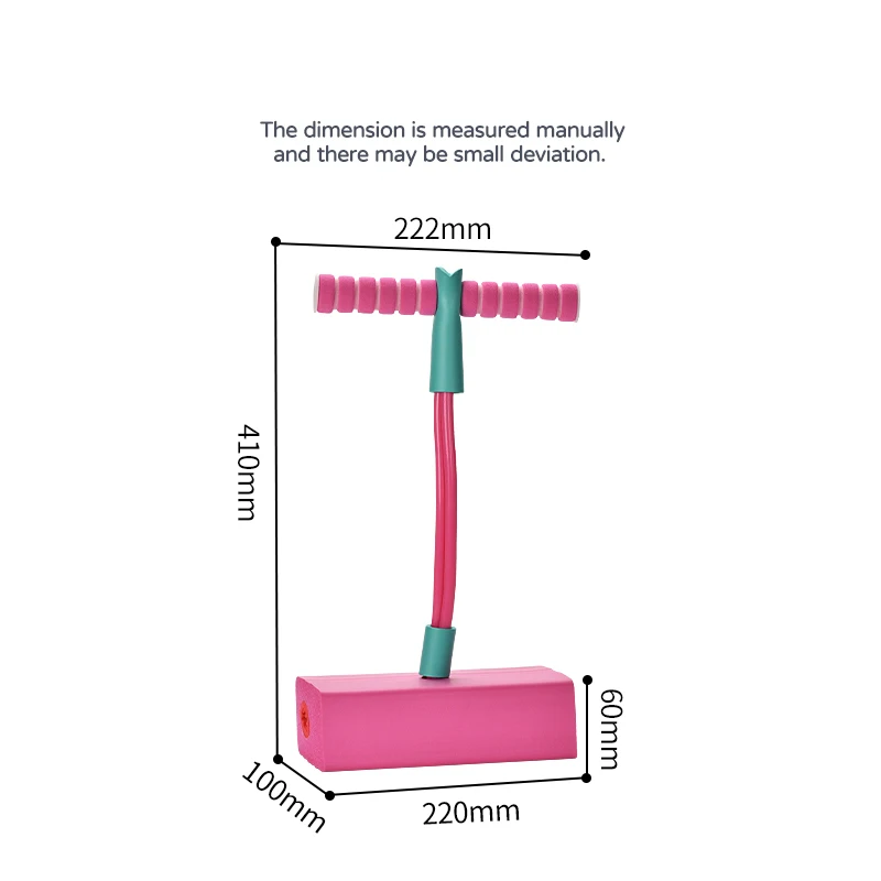Bemay Toys Foam Pogo Jumper for Kids Fun and Safe Pogo Stick for Toddlers Durable Foam and Bungee Jumper for Ages 3 and up