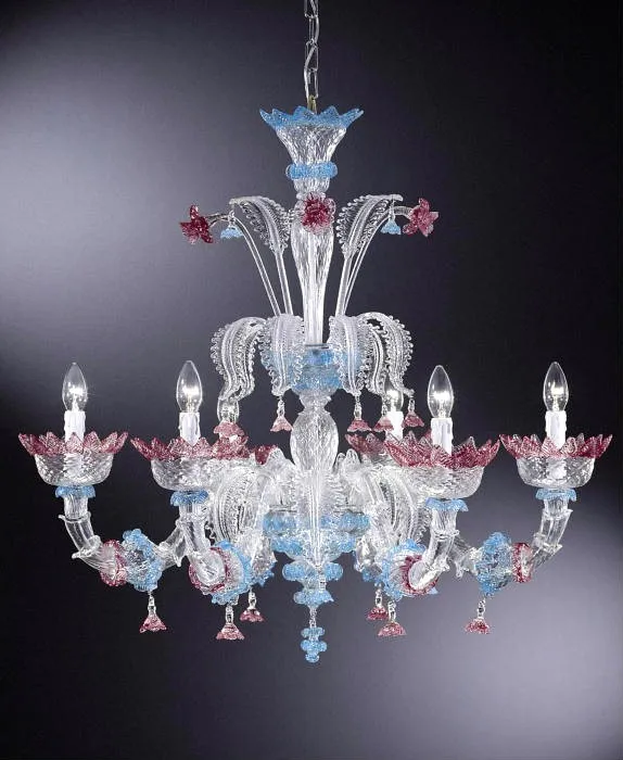 Modern murano glass chandelier hot sale italian art glass lighting chandelier high quality glass decoration murano chandelier