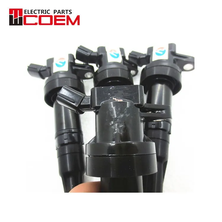 Spare parts guangzhou auto parts 27301-03200 27301-03110 for KI-A PICANTO TA 1.2 2011 on G4LA Lucas ignition coil boot